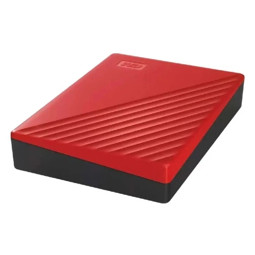 Зовнішній жорсткий диск 6Tb Western Digital My Passport, Red (WDBR9S0060BRD-WESN) - Фото 2 Зовнішній жорсткий диск 6Tb Western Digital My Passport, Red (WDBR9S0060BRD-WESN) - зображення 2