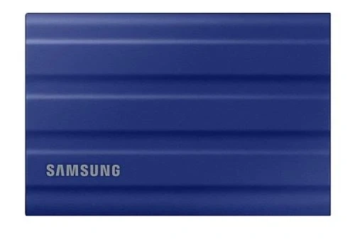 Внешний накопитель SSD, 2Tb, Samsung T7 Shield, Blue (MU-PE2T0R/EU) - Фото 2 Внешний накопитель SSD, 2Tb, Samsung T7 Shield, Blue (MU-PE2T0R/EU) - изображение 2