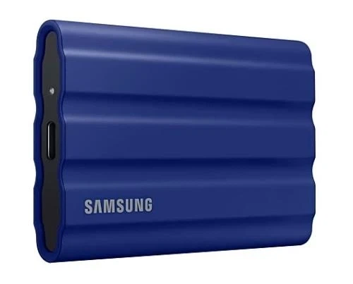 Внешний накопитель SSD, 2Tb, Samsung T7 Shield, Blue (MU-PE2T0R/EU) - Фото 3 Внешний накопитель SSD, 2Tb, Samsung T7 Shield, Blue (MU-PE2T0R/EU) - изображение 3