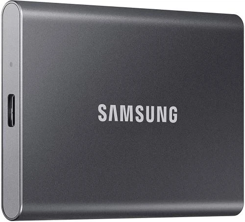 Внешний накопитель SSD, 1Tb, Samsung T7, Grey (MU-PC1T0T/WW) - Фото 3 Внешний накопитель SSD, 1Tb, Samsung T7, Grey (MU-PC1T0T/WW) - изображение 3