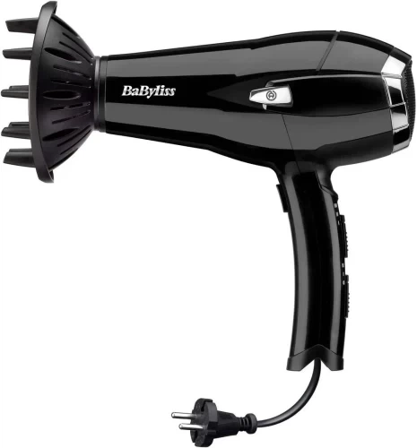 Фен Babyliss D374DE, Black - Фото 1 Фен Babyliss D374DE, Black - зображення 1