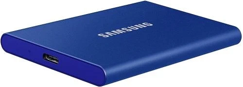Внешний накопитель SSD, 1Tb, Samsung T7, Blue (MU-PC1T0H/WW) - Фото 4 Внешний накопитель SSD, 1Tb, Samsung T7, Blue (MU-PC1T0H/WW) - изображение 4