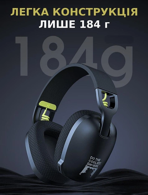 Ігрові бездротові навушники Onikuma B2I з мікрофоном, Bluetooth 5.3 + 2.4G + Type-C, звук 7.1, для ПК, PS4, PS5, телефону Black - Фото 5 Ігрові бездротові навушники Onikuma B2I з мікрофоном, Bluetooth 5.3 + 2.4G + Type-C, звук 7.1, для ПК, PS4, PS5, телефону Black - зображення 5