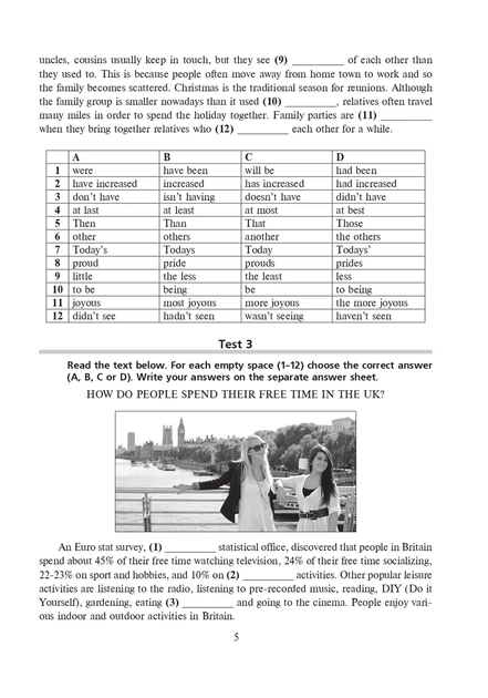 Книга «English Exam Focus. Tests. Підготовка до ЗНО». Автор - Доценко І.В. - Фото 4 Книга «English Exam Focus. Tests. Підготовка до ЗНО». Автор - Доценко І.В. - изображение 4