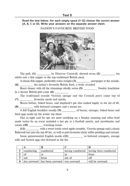 Книга «English Exam Focus. Tests. Підготовка до ЗНО». Автор - Доценко І.В. - Фото 7 Книга «English Exam Focus. Tests. Підготовка до ЗНО». Автор - Доценко І.В. - изображение 7