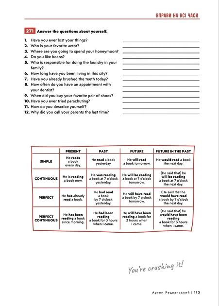 Книга «English Grammar Practice». Автор - Артем Редванський - Фото 6 Книга «English Grammar Practice». Автор - Артем Редванський - изображение 6