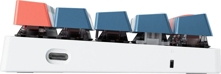 Klawiatura przewodowa Machenike K500-B61 Red Switch White/Blue (6975971290313) - obraz 6