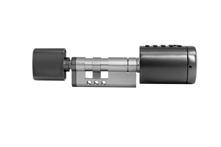 Розумний дверний біометричний замок (циліндр) SEVEN LOCK SL-7773BF black (40-106 мм) - зображення 2