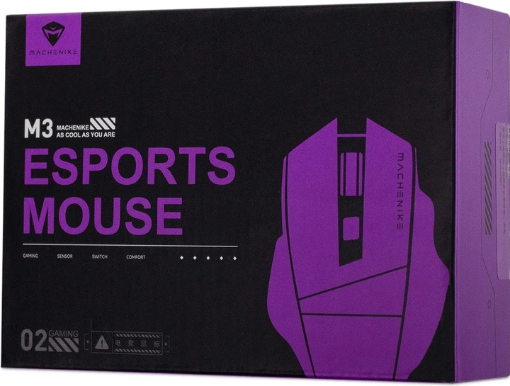 Миша Machenike M3 USB Black (6975971291471) - зображення 3