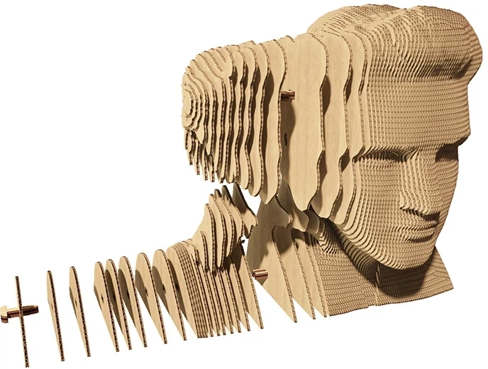 Картонний 3D пазл-конструктор "Cartonic 3D Puzzle ELVIS" Елвіс Преслі - Фото 3 Картонний 3D пазл-конструктор "Cartonic 3D Puzzle ELVIS" Елвіс Преслі - зображення 3