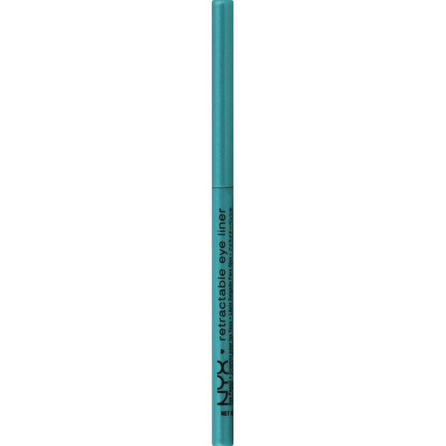Выдвижной карандаш для глаз Nyx Retractable Eye Liner MPE03 Aqua Green бирюзовый - изображение 2