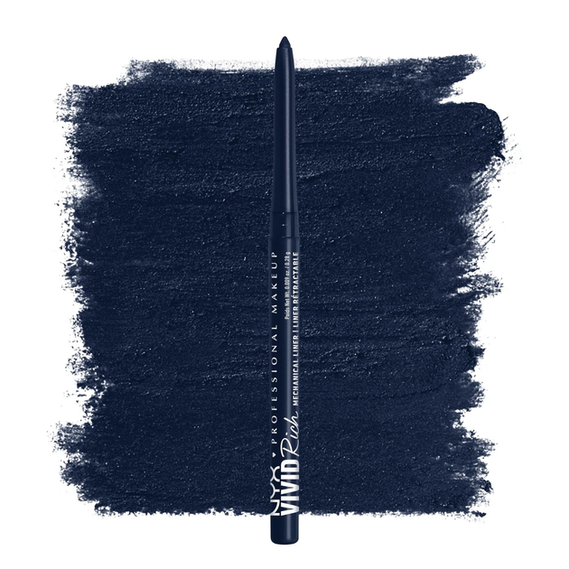 Выдвижной карандаш для глаз Nyx Retractable Eye Liner MPE14 Deep Blue темно-синий - изображение 4