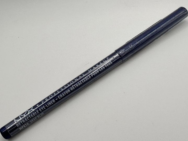 Выдвижной карандаш для глаз Nyx Retractable Eye Liner MPE14 Deep Blue темно-синий - изображение 5