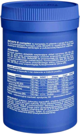 Дієтична добавка Formeds Bicaps B complex 120 капсул (5903148623313) - зображення 2