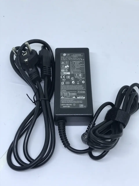 Блок питания Адаптер для монитора LG 19V 2.53A 48W 6.5*4.4 мм - изображение 2
