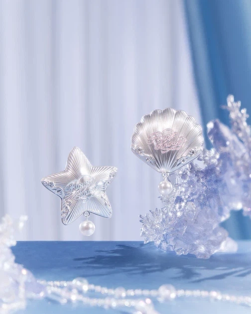 Заколка для волосся від Flower Knows Shell's Jewel Hair Clip (Starfish) - Фото 2 Заколка для волосся від Flower Knows Shell's Jewel Hair Clip (Starfish) - зображення 2