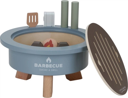 Zestaw do zabawy Little Dutch Grill FSC LD8021 (8713291880214) - obraz 3
