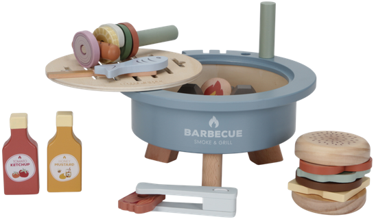 Zestaw do zabawy Little Dutch Grill FSC LD8021 (8713291880214) - obraz 4