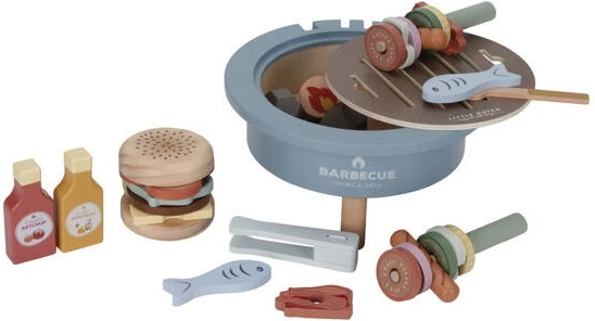 Zestaw do zabawy Little Dutch Grill FSC LD8021 (8713291880214) - obraz 5