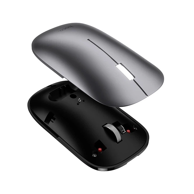 Бездротова миша Hoco GM43 з Bluetooth та 2.4G, 800-1600 DPI, 3 кнопки, чорна (789425) - изображение 4