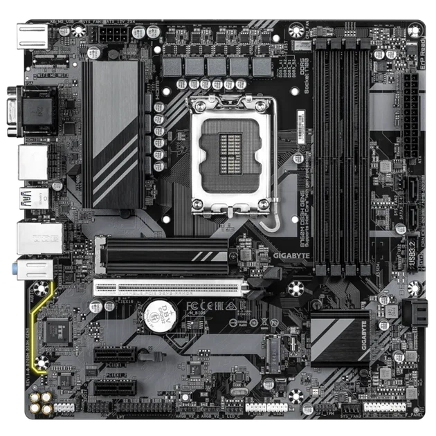 Материнська плата Gigabyte B760M DS3H GEN5 (s1700, Intel B760, PCI-Ex16) (B760M DS3H GEN5) - Фото 2 Материнська плата Gigabyte B760M DS3H GEN5 (s1700, Intel B760, PCI-Ex16) (B760M DS3H GEN5) - зображення 2