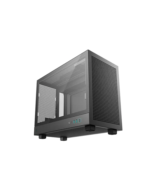 Корпус Deepcool CH160 PLUS черный Без БП Mini-ITX/Micro-ATX, 375х195х23.5мм(L×W×H) (CH160 PLUS) - изображение 2