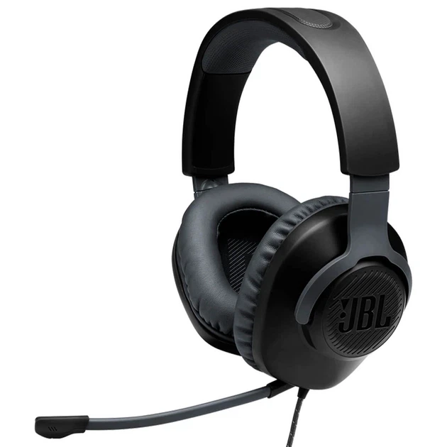 Навушники JBL Quantum 100 Black (JBLQUANTUM100BLK) - Фото 1 Навушники JBL Quantum 100 Black (JBLQUANTUM100BLK) - изображение 1