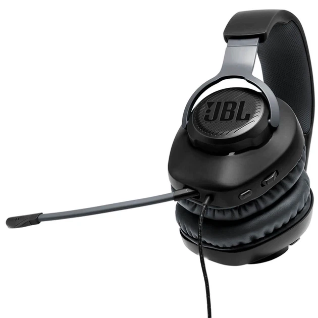 Навушники JBL Quantum 100 Black (JBLQUANTUM100BLK) - Фото 4 Навушники JBL Quantum 100 Black (JBLQUANTUM100BLK) - изображение 4