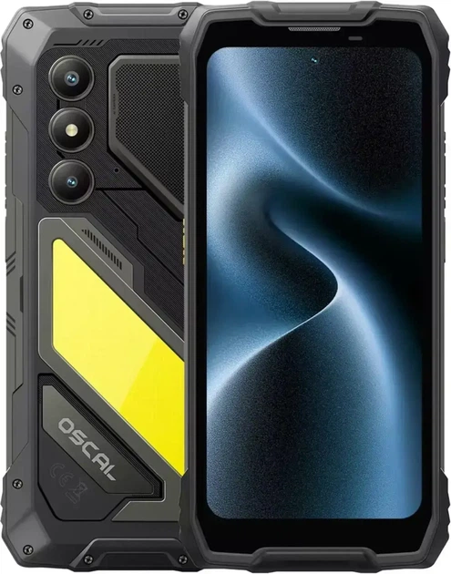 Мобильный телефон Oscal Pilot 5 8/256GB Black - Фото 1 Мобильный телефон Oscal Pilot 5 8/256GB Black - изображение 1