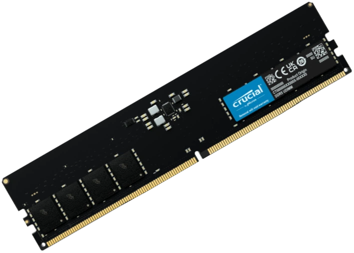 Пам'ять для настільних комп'ютерів Crucial 16 GB DDR5 4800 MHz (CT16G48C40U5) - Фото 2 Пам'ять для настільних комп'ютерів Crucial 16 GB DDR5 4800 MHz (CT16G48C40U5) - изображение 2