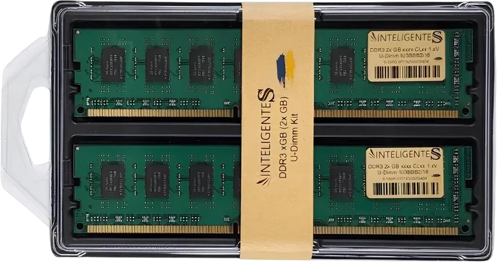 Пам'ять для настільних комп'ютерів INTELIGENTES 16 GB (2x8GB) DDR3L 1600 MHz (IU3BFB2/16) - изображение 2