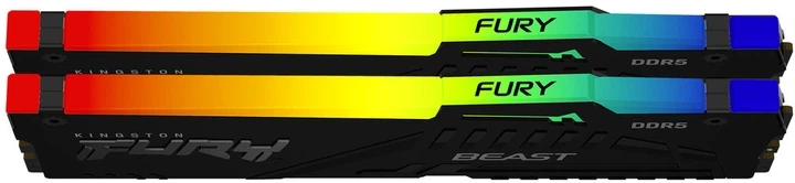 Пам'ять для настільних комп'ютерів Kingston FURY 32 GB (2x16GB) DDR5 6000 MHz Beast RGB EXPO (KF560C30BBEAK2-32) - изображение 5