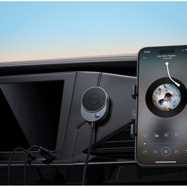 Аудио Bluetooth ресивер для беспроводной передачи звука на автомобильную аудиосистему со входом AUX 3.5 мм (483114-Prob) - изображение 4