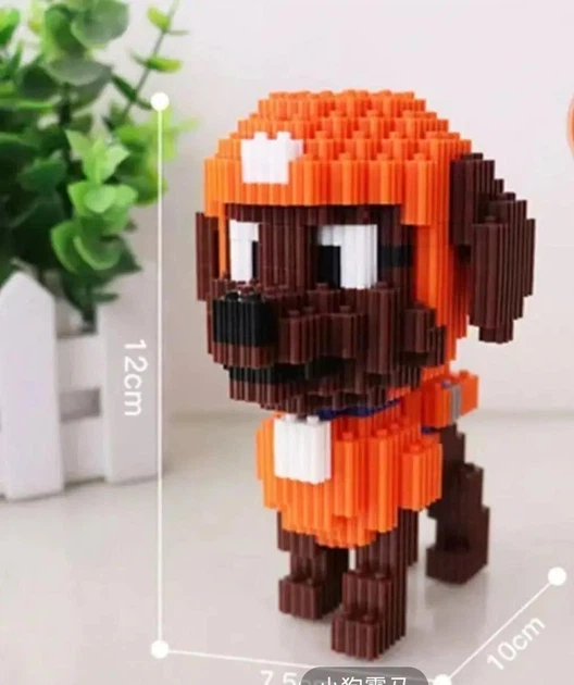 Конструктор Щенячий патруль Magic blocks (Маршал, Гонщик, Скай, Крипиш, Зума, Рокки) - изображение 3
