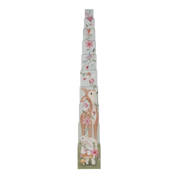 Kartonowa wieża Little Dutch Fairy Garden FSC (LD7339) (8713291773394) - obraz 6