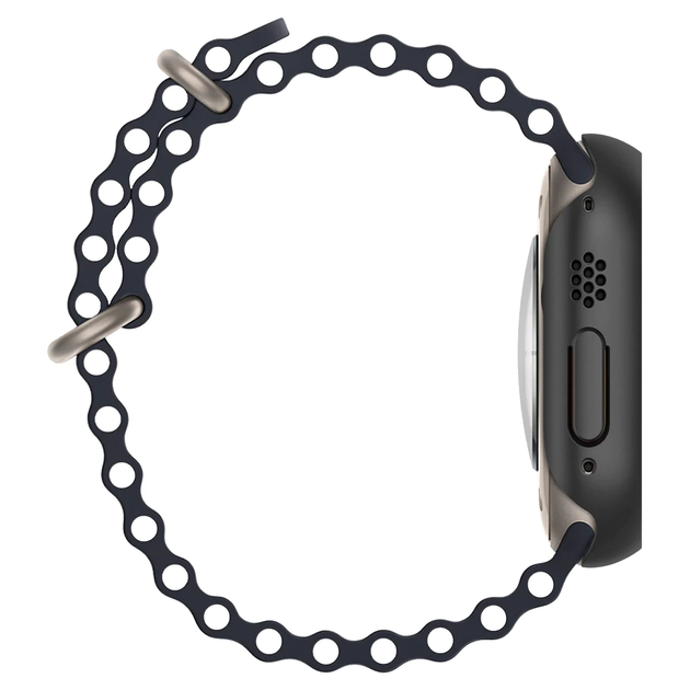 Чохол-накладка Spigen для Apple Watch Ultra (49mm), Thin Fit, Black - Фото 9 Чохол-накладка Spigen для Apple Watch Ultra (49mm), Thin Fit, Black - зображення 9