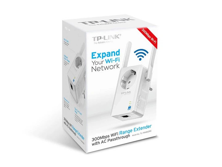 Розширювач покриття WiFi TP-LINK TL-WA860RE N300, 1хFE LAN - изображение 5
