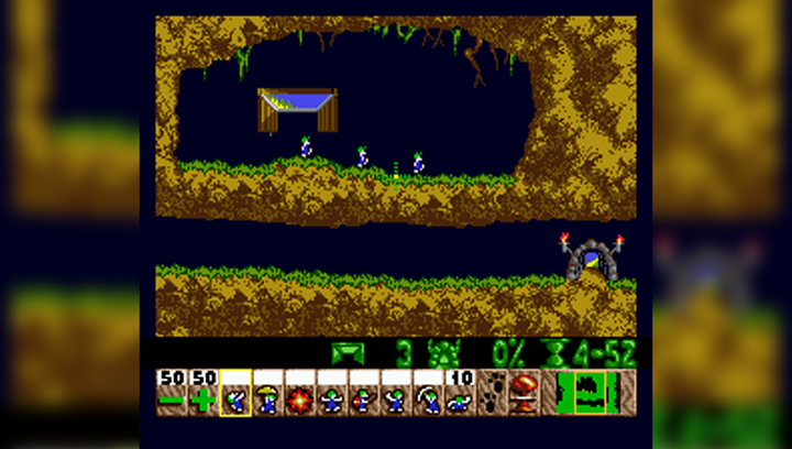 Игра Sega Mega Drive Lemmings USA Английская Версия Только Картридж Б/У - изображение 5
