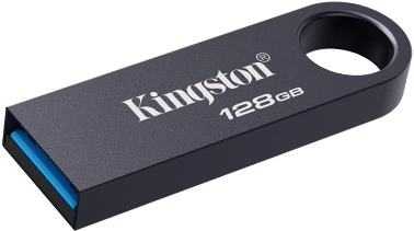 Флеш пам'ять USB Kingston SE9 G3 128GB USB3.2 Dark Nickel (KE-U2X128-1AC) - зображення 2