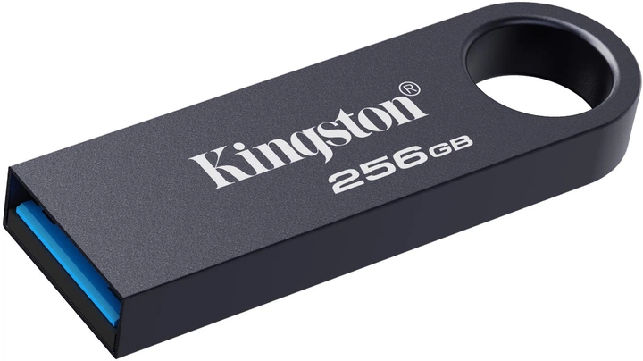 Флеш пам'ять USB Kingston SE9 G3 256GB USB3.2 Dark Nickel (KE-U2X256-1AC) - зображення 2