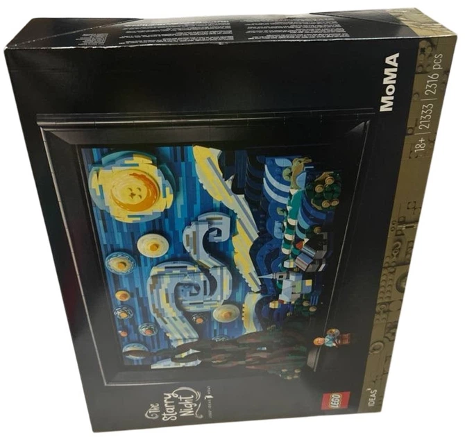Конструктор LEGO Ideas Зоряна ніч Вінсента Ван Гога 2316 деталей (21333) (955555916922766) - Уцінка - зображення 4