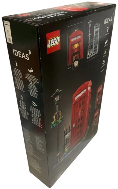 Конструктор LEGO Ideas Червона лондонська телефонна будка 1460 деталей (21347) (955555915691677) - Уцінка - Фото 4 Конструктор LEGO Ideas Червона лондонська телефонна будка 1460 деталей (21347) (955555915691677) - Уцінка - зображення 4