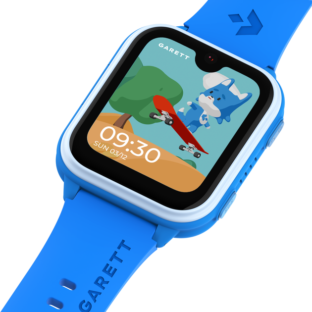 Smartwatch dla dzieci Garett Kids Vibe Ai 4G Blue (VIBE_AI_BLUE) - obraz 3