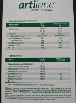 Suplement diety Pharmadiet Artilane Classic Neutro 30 saszetek (8414042005541) - Zdjęcie 2 Suplement diety Pharmadiet Artilane Classic Neutro 30 saszetek (8414042005541) - obraz 2