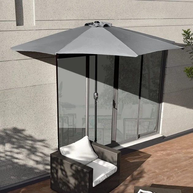 Садова парасолька ModernHome by Multistore SL-UM016 Dark Gray - зображення 5