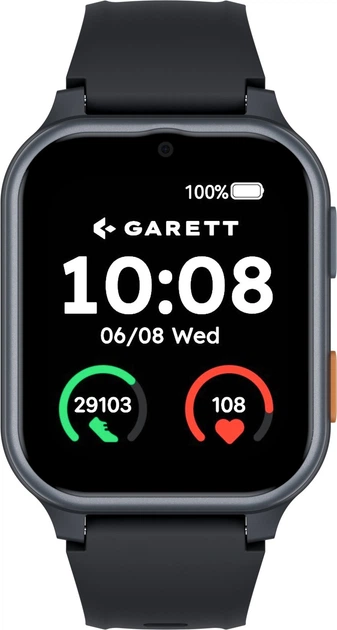 Смарт-годинник Garett Vita 4G Black (VITA_4G_BLK) - зображення 2