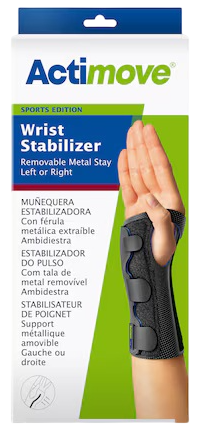 Ортез для зап'ястя Actimove Sports Edition універсальний Чорний розмір L/XL 1 шт (4042809636574) - зображення 2