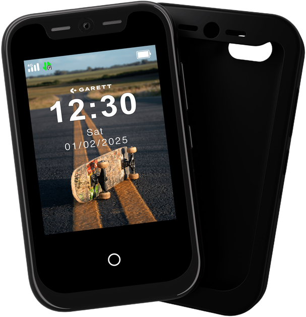 Мобільний телефон Garett OneKid 48MB/16GB NanoSIM Black (ONEKID_PHONE_BLACK) - зображення 3