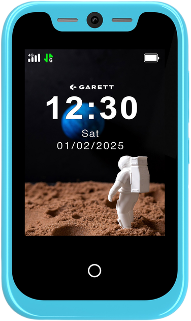 Smartfon Garett OneKid 48MB/16GB NanoSIM Blue (ONEKID_PHONE_BLUE) - obraz 4