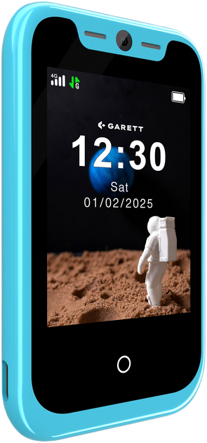 Smartfon Garett OneKid 48MB/16GB NanoSIM Blue (ONEKID_PHONE_BLUE) - obraz 6